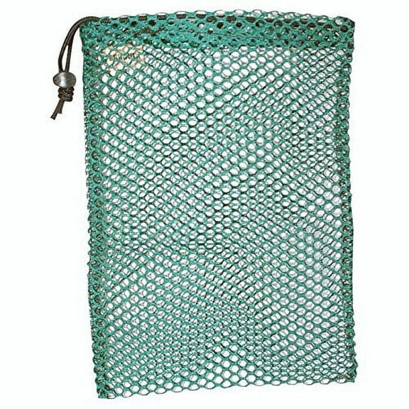 Equinox Nylon Mesh Stuff Bags - Set of 2 Green Sacks, 23" x 36"