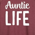 thumbnail image 3 of Instant Message - Auntie Life - Women's Lightweight French Terry Long Sleeve Shirt, 3 of 6