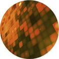 thumbnail image 1 of Ahgly Company Machine Washable Indoor Square Transitional Saffron Red Area Rugs, 3' Square, 1 of 7