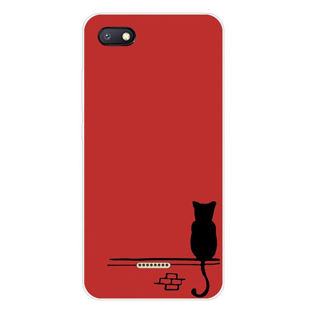 Funda para Xiaomi Redmi 6A Funda de silicona para teléfono para Xiaomi Redmi 6A 5A 4A Funda Tpu Funda para Xiaomi Redmi 6A Coque Tan Jianjun unisex