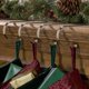 thumbnail image 2 of 4 Uds soporte de calcetín navideño ganchos para colgar en chimenea gancho de media de Metal ajustable para suministros de decoración navideña para fiesta, 2 of 5