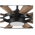 thumbnail image 2 of Harbor Breeze 60-Inch Matte Black Ceiling Fan with LED Light & Remote Control, 2 of 3