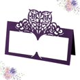 thumbnail image 5 of Tarjetas de mesa de papel arcoíris huecas BEMS-50, tarjetas de mesa con nombre de mesa en blanco, 5 of 5