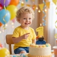 thumbnail image 6 of Number Birthday Candles, Cute Cartoon Creative 3D Design Smokeless Wax for Kids Adults Cake Topper, Sparkler Numeral 0-9 for Wedding Anniversary Baby Shower Party Decorations Supplies, A, 6 of 6