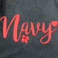 thumbnail image 3 of CafePress - Navy Girly Text T Shirt - Women's Traditional Fit Dark T-Shirt, 3 of 4