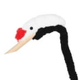 thumbnail image 3 of Juguete de marioneta de grúa hecho a mano, títere de madera único, pluma de Animal con cuerdas para juego interactivo y diversión didáctica, 3 of 8