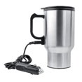 thumbnail image 1 of CARTTOU Bouilloire de Voiture 450ml Bouilloire Électrique Portable en Acier Inoxydable Tasse Contenant Isotherme, 1 of 7