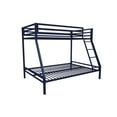 Mainstays Premium Twin over Full Metal Bunk Bed, Blue