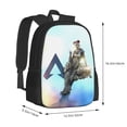 thumbnail image 3 of Apex Legends Lifeline Fashion Backpack Rucksack Casual Daypack School Bag Unisex Computer Bag Bookbags Multi-Purpose Laptop Backpack, 3 of 9