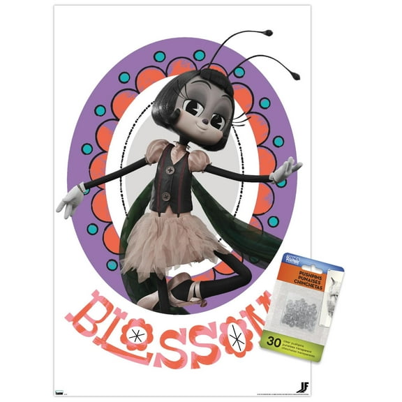 IF (Imaginary Friends) - Blossom Wall Poster with Push Pins, 14.725" x 22.375"