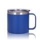 thumbnail image 1 of Bearachild Taza portátil de acero inoxidable con tapa de asa, Camper, taza para beber leche aislada al vacío, botella para acampar, hogar, coche al aire Mostrada Azul Bearachild HA010518-03B, 1 of 6