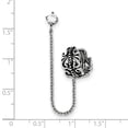 thumbnail image 4 of White Stainless Steel Earring Drop & Dangle Women'S Cubic Zirconia CZ, 4 of 4