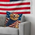 thumbnail image 4 of OutmaxHome Vintage American Flag Pillow Covers,USA Flag Throw Pillow Square Cushion Cover Standard Pillowcase for Men Women Home Decorative Sofa Armchair Bedroom Livingroom 18X18 inch, 4 of 6
