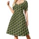 thumbnail image 4 of Vestido de manga corta con cuerda, vestido de playa, vestidos de fiesta elegantes para mujer, vestido para mujer, vestido de noche para mujer, 4 of 8
