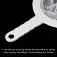 thumbnail image 3 of Uxcell 9"x6" 400 Mesh Food Filter Strainer Kitchen Fine Mesh Sieve Strainers with Handle White 3 Pack, 3 of 6