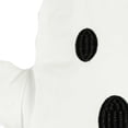thumbnail image 2 of Lush Decor 100% Polyester Ghost Shape Decorative Pillow White/Black Single 16X18, 2 of 3