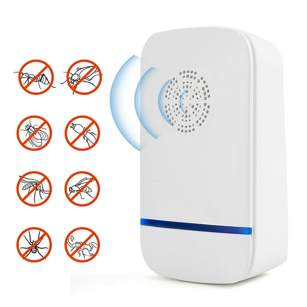 Repelente ultrasónico de ratones, control de plagas Ultrasónico electrónico Control ultrasónico de plagas Repelente ultrasónico de plagas para interiores Diseño revolucionario Jadeshay A