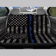 thumbnail image 6 of Pzuqiu Thin Blue Line Flag Car Seat Covers Full Set Breathable, for SUV Seats Sedan Seats Van Seats Suitable for Cars most Cars, 6 of 10