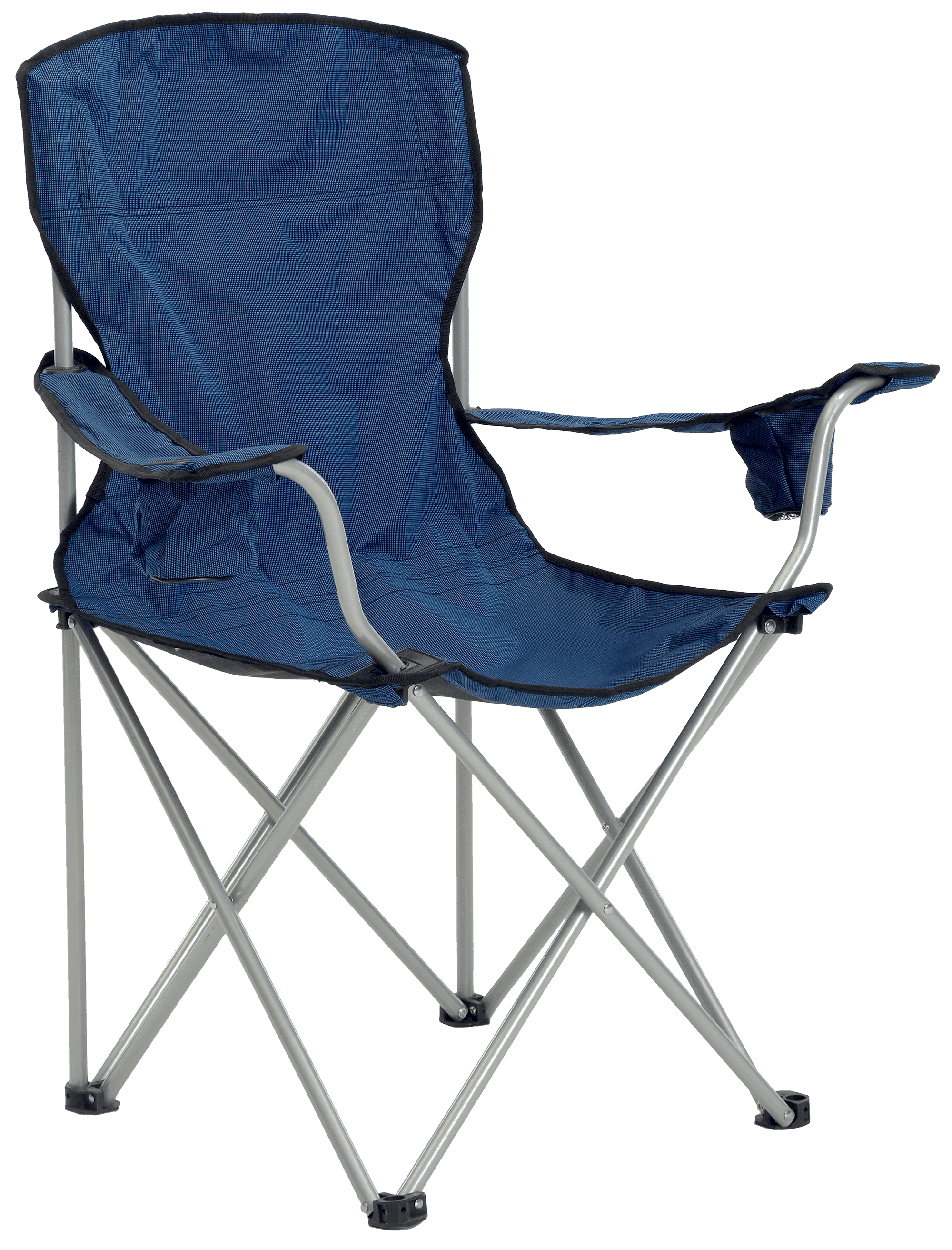 Deluxe Folding Chair Navy/Black