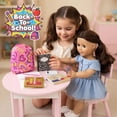 thumbnail image 5 of Emily Rose 18-inch Doll 18-Piece School Backpack and Lunch Accessories Gift Set, 5 of 9