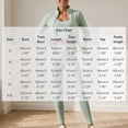 thumbnail image 3 of &nbsp;Womens Workout Sets 3 Piece Seamless Long Sleeve Jacket Scrunch Butt Leggings Racerback Sports Bra Yoga Gym Outfits, 3 of 4