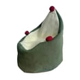 thumbnail image 2 of Sofá de casa de muñecas a escala 1/12, accesorios para casa de muñecas, juego de simulación, sofá pequeño hecho a mano, bricolaje Verde, 2 of 7
