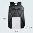 thumbnail image 2 of Mochila para Computadora jinwen Gran Capacidad Negro USB, 2 of 8