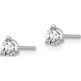 thumbnail image 2 of 14K White Gold 14Kw True Origin Lab Grown Diamond 1/3Ctw Vs/Si, D E F, 3 Prong Earrings (4 X 4) Made In United States em1017-033-wld, 2 of 5