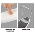 thumbnail image 4 of Unique Bargains Professional Nail Arm Rest Soft Superfine Fiber Leather Nail Art Hand Pillow Cushion White, 4 of 7