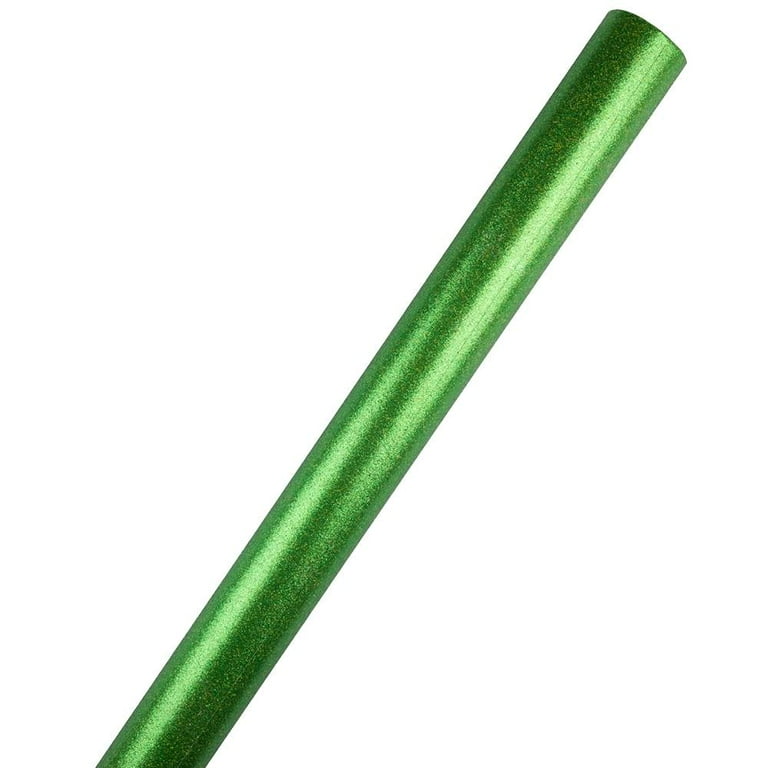 Shiny green cheap wrapping paper