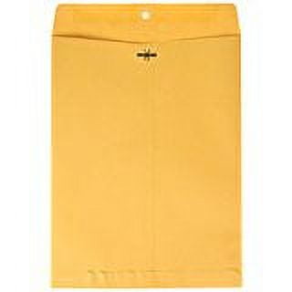 Top Flight Clasp Envelopes Gummed and Clasped Closure 10 x 13-Inches (Pack of 3)