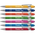 thumbnail image 2 of "Thank You" Premium Gift Stylus Pens For All TouchScreen Devices - Metal Soft Touch - 2 in 1 Combo Pen for Events, Parties, Employee Appreciation & More, 2 of 6