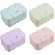 thumbnail image 1 of 4 Pack Travel Soap Box Portable Soap Dish With Lid Waterproof Plastic Soap Dish For Bathroom, Travel, Camping, Outdoor (green, Blue, Purple, Pink), 1 of 5