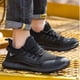 thumbnail image 5 of Zapatos de seguridad de trabajo ligeros, cómodos, con punta de acero para mujeres y hombres (40 negro) Wdftyju Tenis De Mujer Tenis De Hombre, 5 of 6