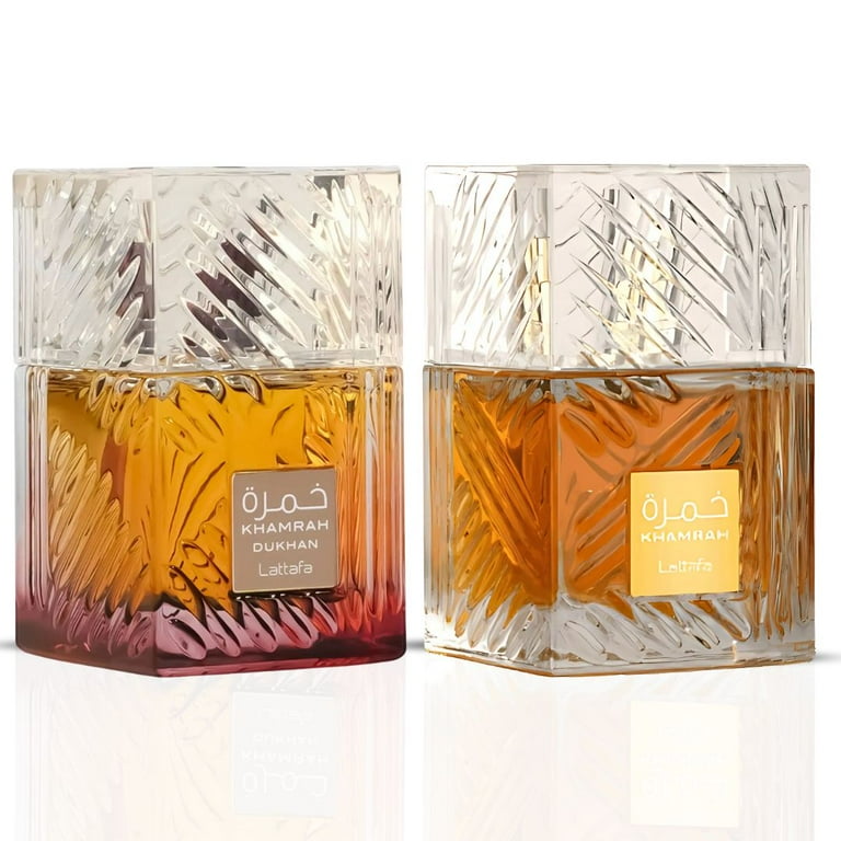 Khamrah & Khamrah Dukhan Eau De Parfum Sprays 100ML (3.4 OZ) by