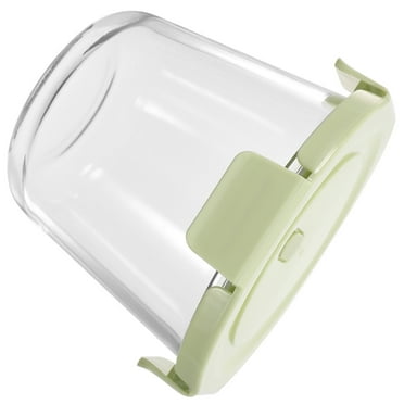 Salad Bowl Food Prep Containers Bento Glass Serving Bowls with Lids Dressing Cover Child Student