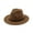 Camel, variant on Happydeer Jazz Cap Wide Brim Breathable Solid Color Fedora Hat Winter Floppy Women Cap Streetwear (Camel)