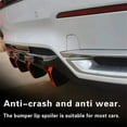 thumbnail image 4 of Car Rear Lower Bumper Wing Lip Diffuser, Anti-Crash Accessories Spoiler Protector, Rear Bumper Splitter Lip Wing , 4Pcs, 4 of 6
