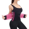 thumbnail image 1 of Faja de soporte lumbar TESETON para hombres y mujeres, transpirable, para escoliosis, con 8 huesos reforzados, para aliviar el dolor lumbar y ciática., 1 of 5