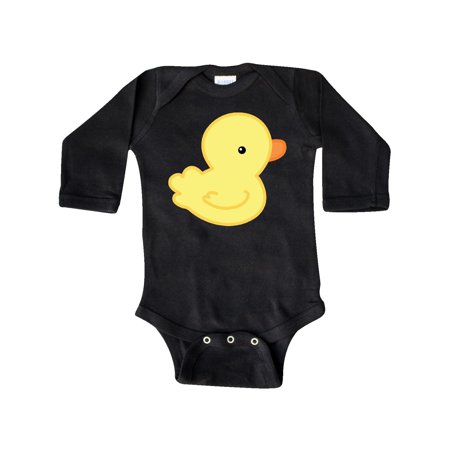 

Inktastic Yellow Baby Duck Gift Baby Boy or Baby Girl Long Sleeve Bodysuit