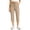 Beige, variant on Tqcoqu Women's Drawstring Waist Capri Pants with Pockets,Straight Leg Elastic Summer Casual Pants,Beige Women's S-XXXL