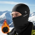 thumbnail image 6 of Unisex Winter Outdoor Thermal Cycling Ski Hood Bike Motorcycle Liner Full-Face Windproof Cold-Weather Mask Outdoor Face Cover Neck Warmer Upgraded Version with Eyeglass Holes Hat for Outdoor Cycling, 6 of 17