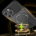 thumbnail image 5 of Magnetic Case Compatible for iPhone 15 Pro Max, [Built-in Invisible Kickstand] [Support Wireless Charging] [Military Grade Shockproof] Heavy Duty Rugged Phone Case for iPhone 15 Pro Max, Black, 5 of 6