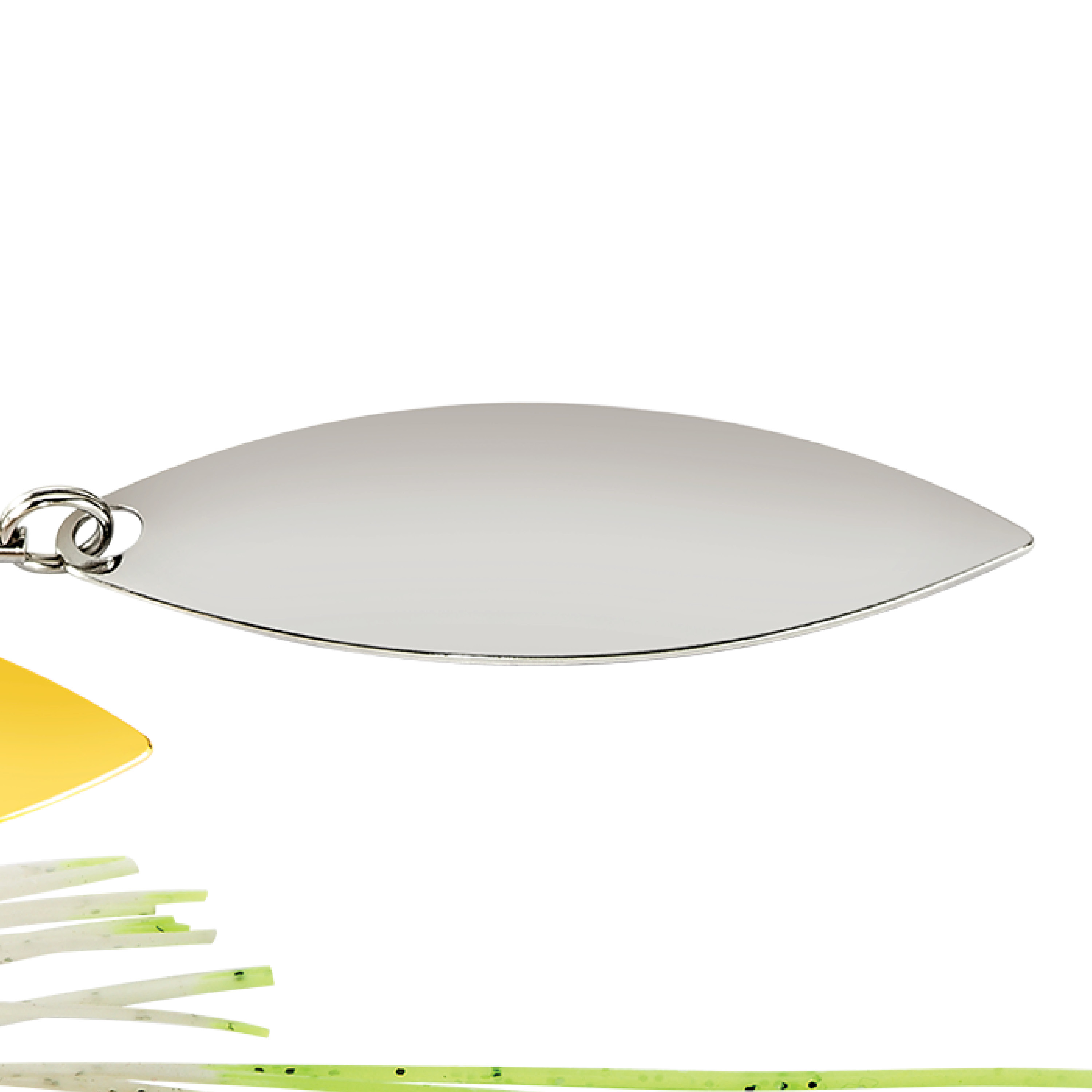 War Eagle Screaming Eagle Double Willow Spinnerbait, Hot White Shad, 1/2 oz.
