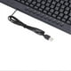 thumbnail image 2 of Mini clavier filaire 87 touches USB pour ordinateur de bureau et portable, accessoires pour bureau (arabe), 2 of 4