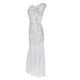 thumbnail image 1 of Vestido de noche largo y elegante para mujer Vestido de lentejuelas con purpurina neta de malla transparente Vestidos SG Colcomx Vestido de noche de las mujeres, 1 of 8