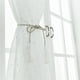 thumbnail image 5 of Cortinas para ventanas, mosquiteros, cortinas románticas, cortinas blancas, cortinas con ojales, cortinas transparentes, 5 of 6