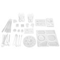 thumbnail image 1 of DIY joyería fundición molde de silicona artesanía joyería fabricación de colgantes molde cuentagotas conjunto de herramientas, 1 of 5