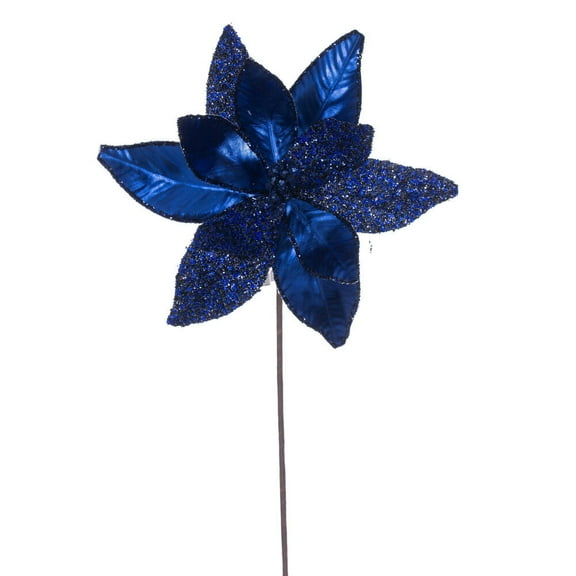 21.5" Midnight Blue 11" Flower 6/Bg