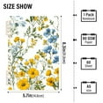 thumbnail image 2 of FORMRS 1-Subject Spiral Notebook 8" x 5" College Ruled 60 Refillable Sheet, Yellow Floral, 2 of 7